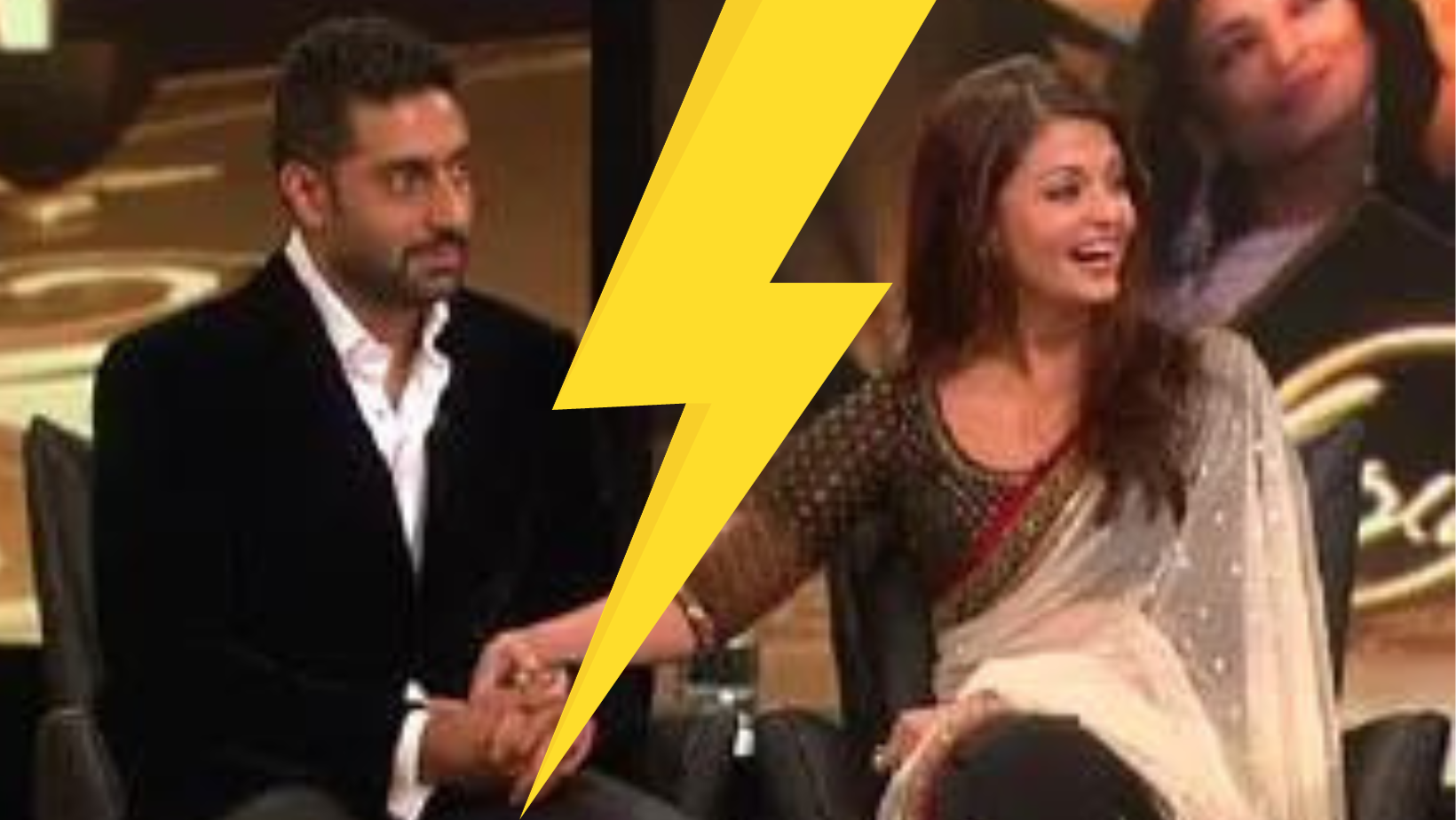 Aishwarya Rai and Abhishek Bachhan