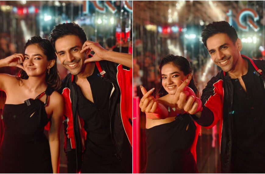 Anushka Sen and Kartik Aaryan