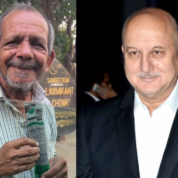 Anupam Kher’s Touching Moment: Sharing Smiles with Street Vendor&hellip;