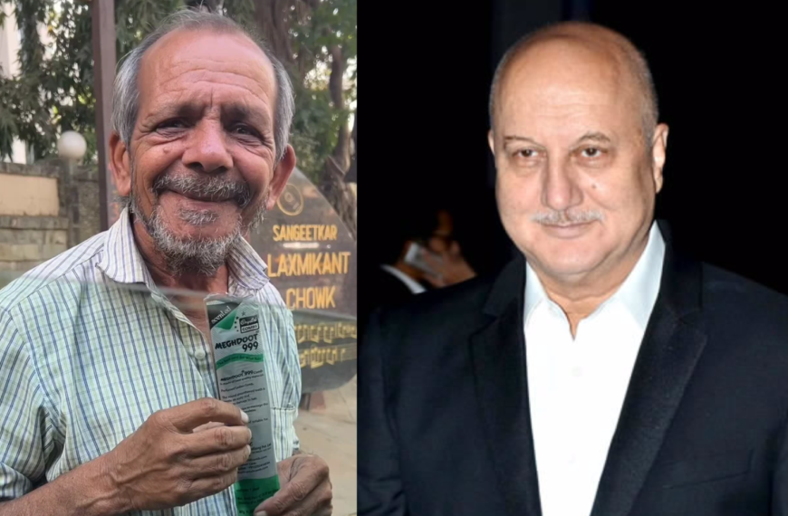 Anupam Kher’s Touching Moment: Sharing Smiles&hellip;