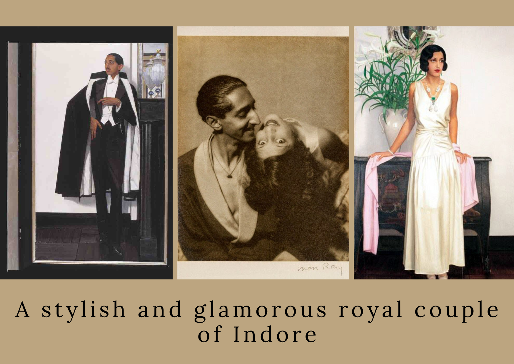 A stylish and glamorous royal couple lifestyle