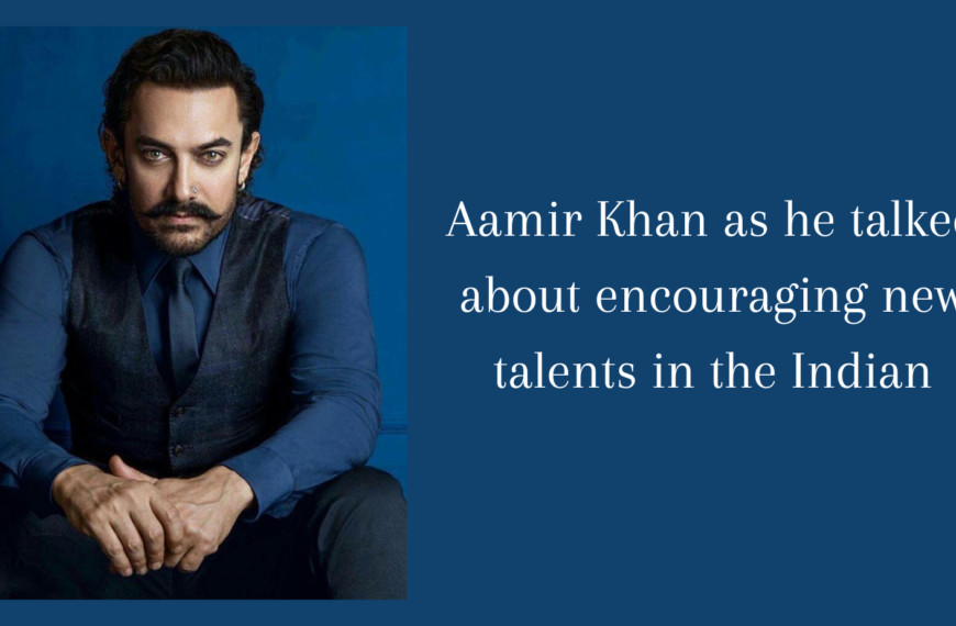 Aamir Khan passionately discusses nurturing fresh&hellip;