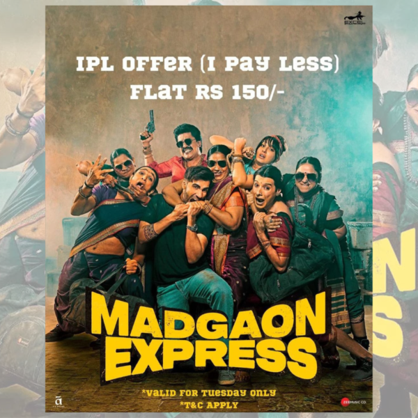 Yesterday, Excel Entertainment’s Madgaon Express was priced at Rs.&hellip;