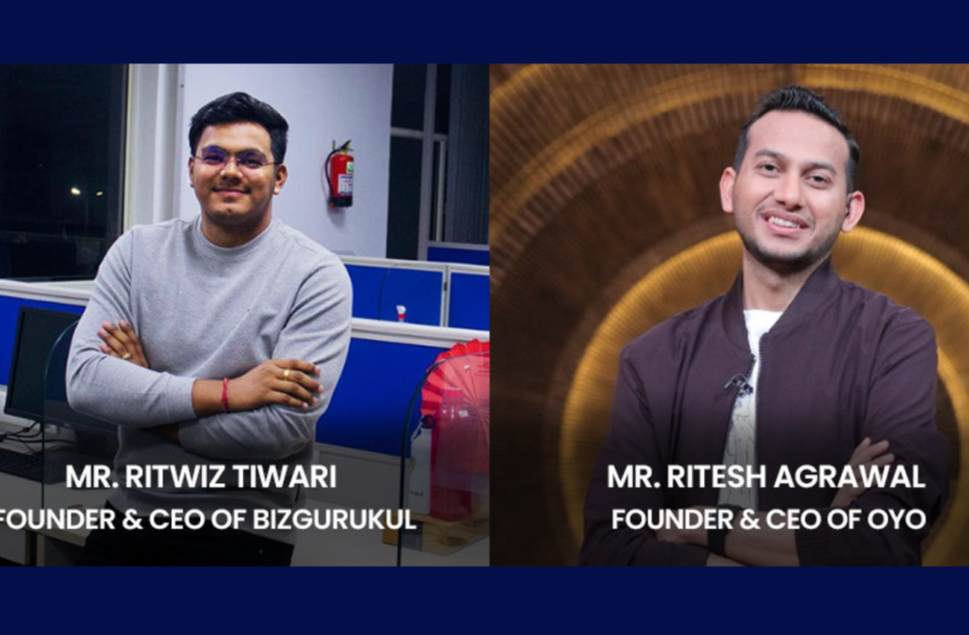 Ritesh Agarwal and Ritwiz Tiwari meet&hellip;