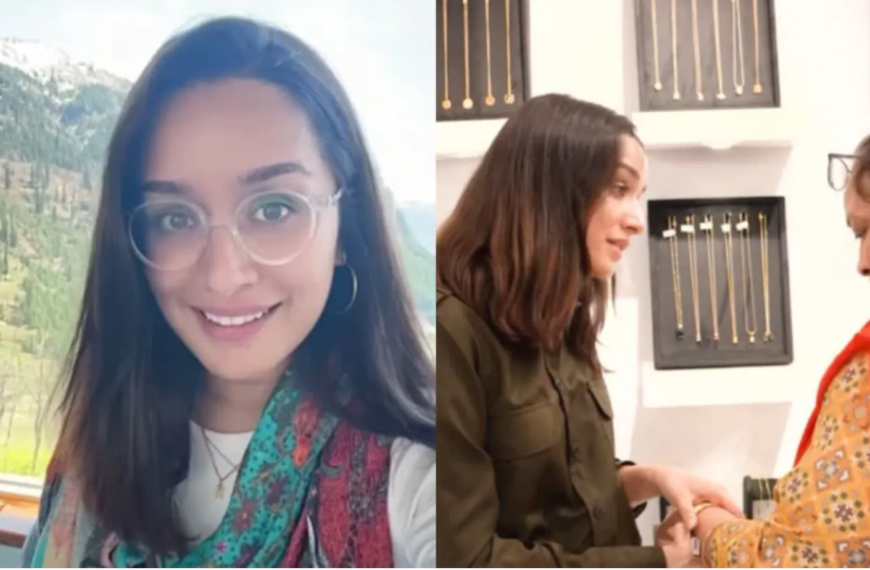 Shraddha Kapoor turned saleswoman for a leading brand!