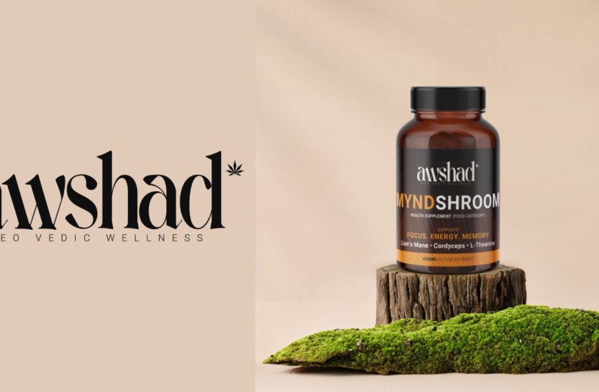 Awshad Introduces Myndshroom: Revolutionary Brain-Boosting Supplement