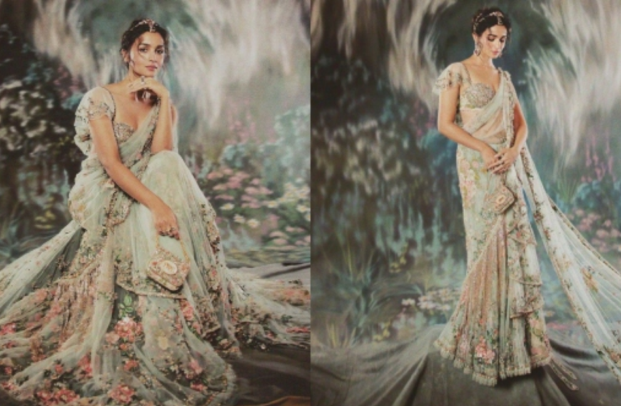 Alia Bhatt stuns in 1965-hour Sabyasachi&hellip;