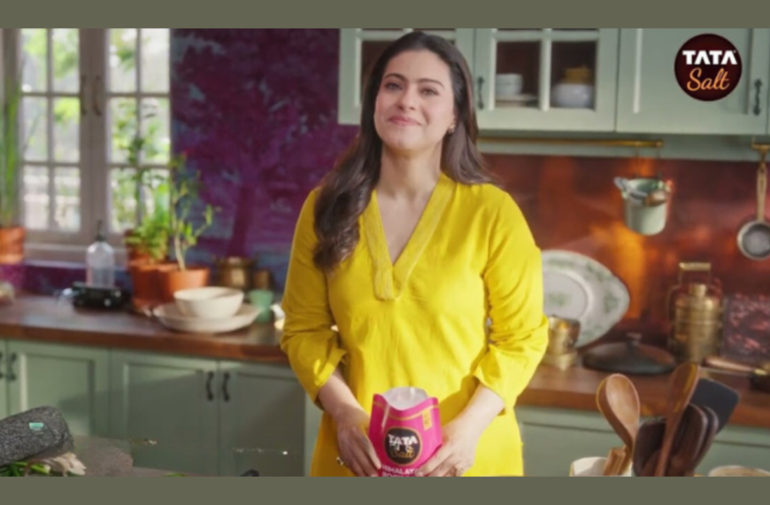 Kajol joins Tata Salt Himalayan Rock Salt in ‘Deshka No.1’ campaign!