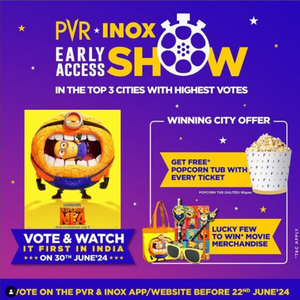 Despicable Me 4: Vote for Early Access Screening in&hellip;