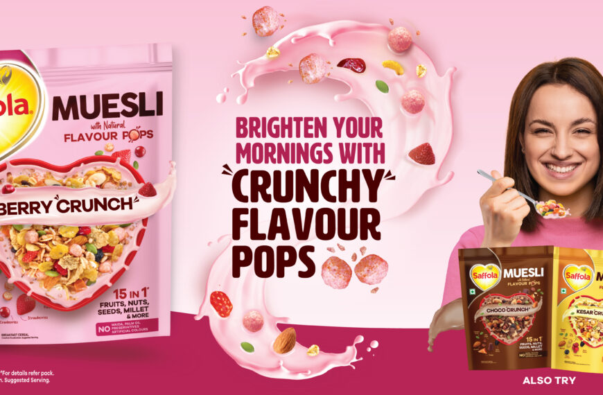 Saffola Launches Muesli with Crunchy Flavour&hellip;