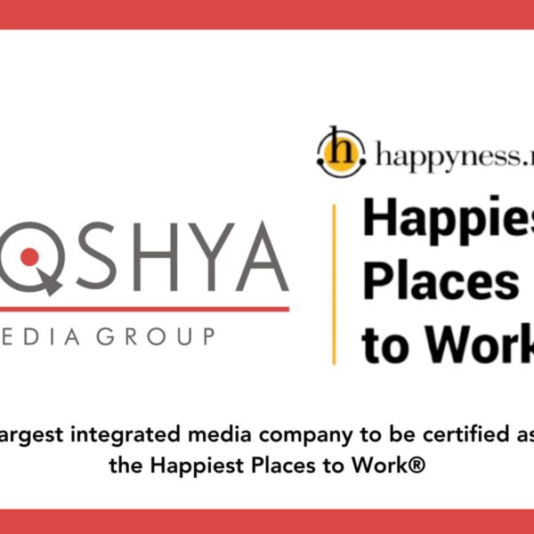 Laqshya Media Group Among India’s Happiest Places to Work