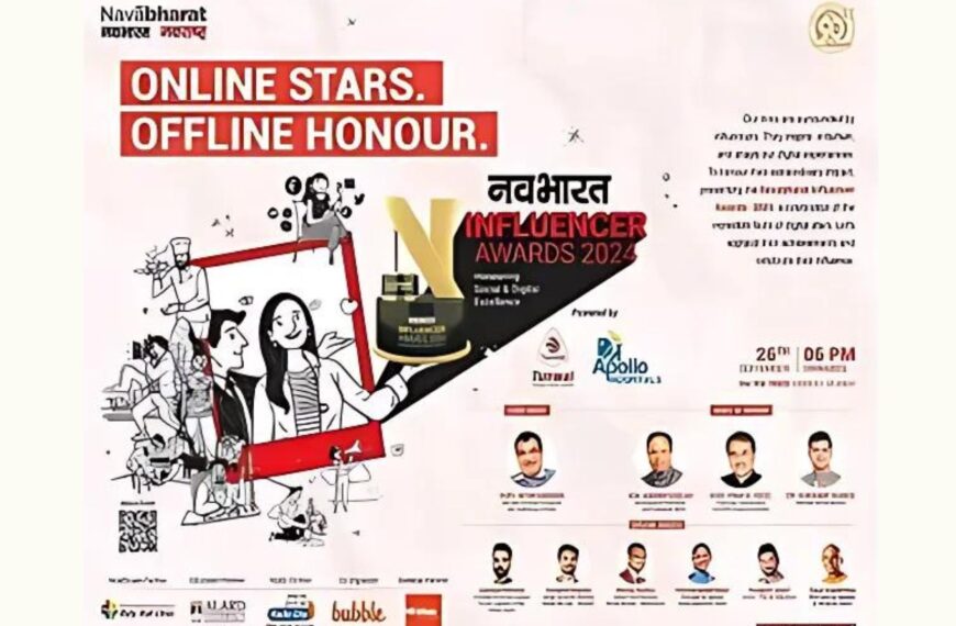 “Navabharat Influencer Awards 2024: Celebrating Digital Excellence”