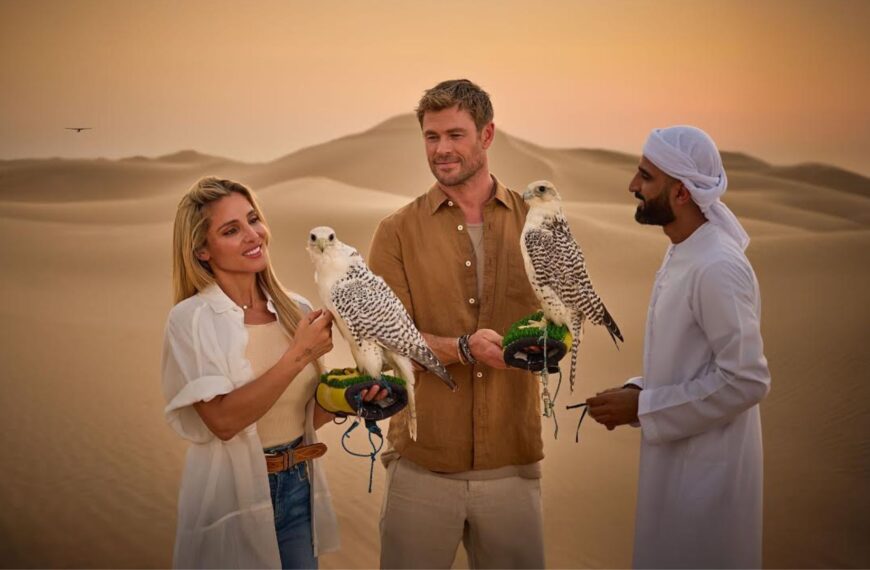 Chris Hemsworth & Elsa Pataky Star in New Abu Dhabi Tourism Campaign