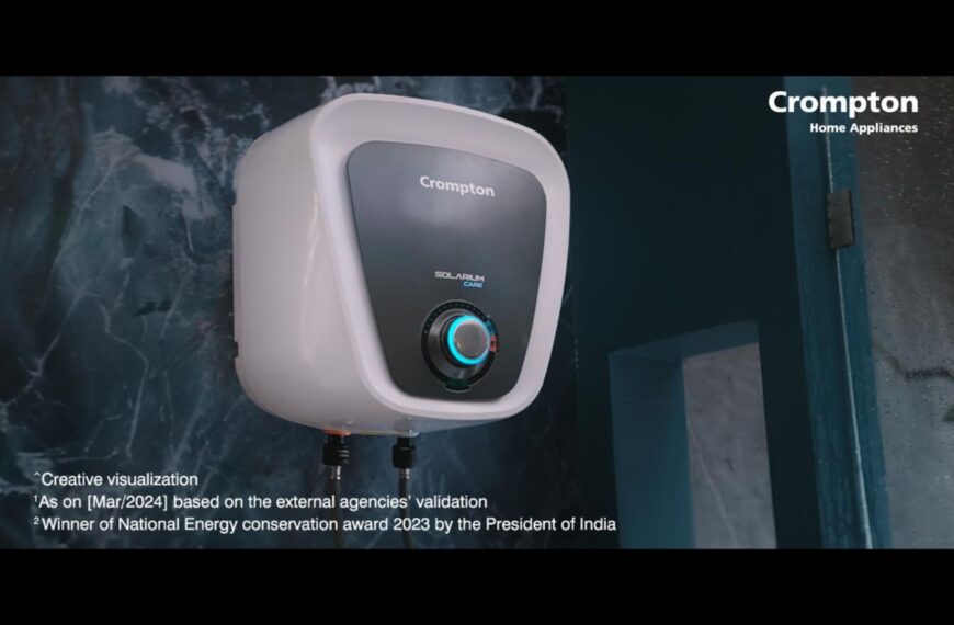 Crompton’s New TVC: Worry-Free Hot Water with Energy Savings Full On!