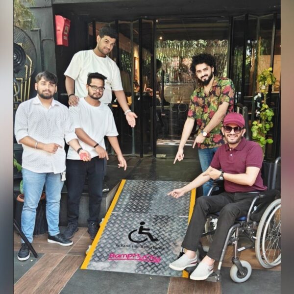 RampMyCity Makes 30 Pune Spots Wheelchair Accessible