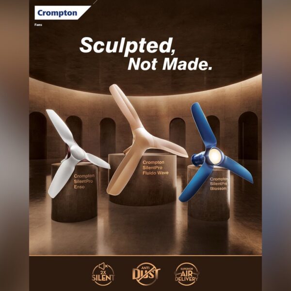 Crompton SilentPro Fluido Wave