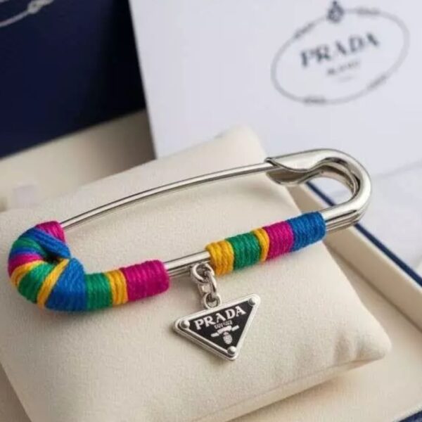 Prada safety pin