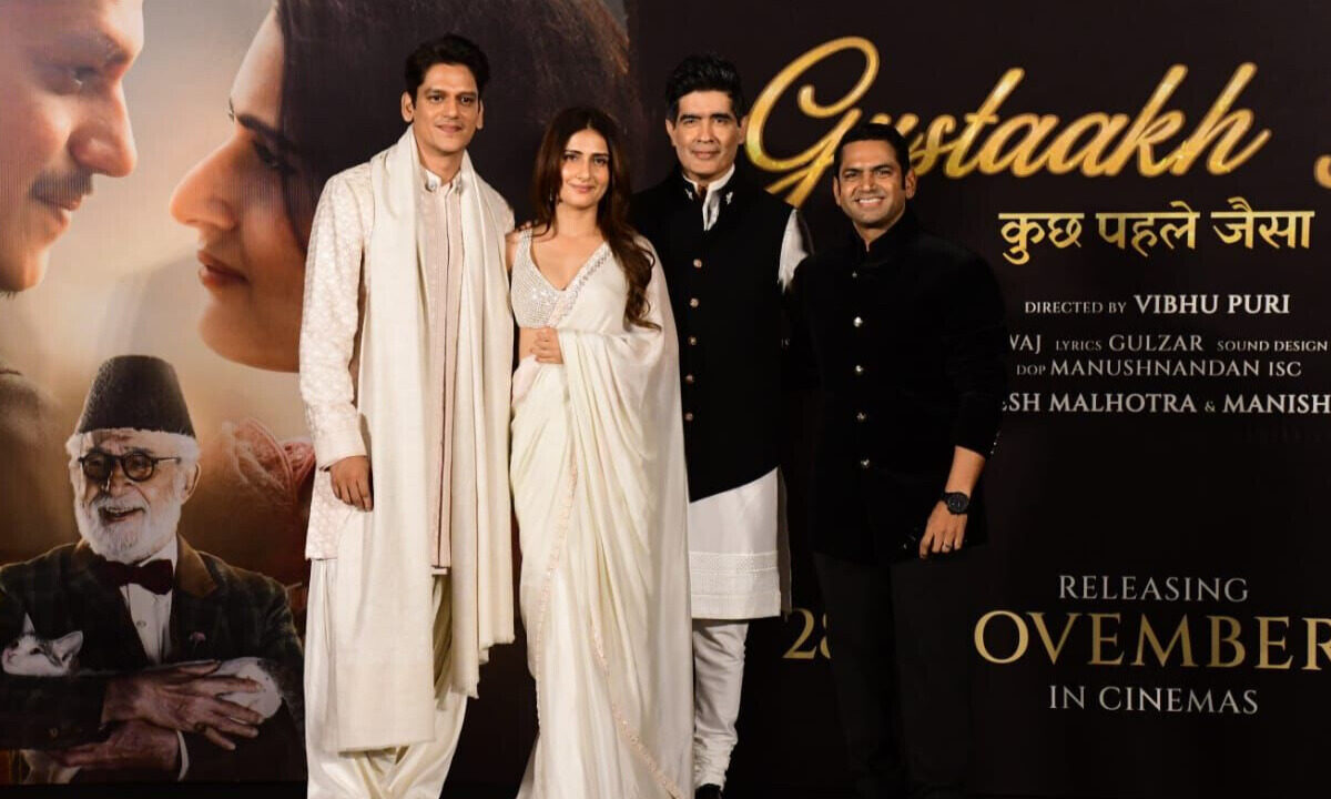 Manish Malhotra debuts as producer with Gustaakh Ishq starring Naseeruddin Shah