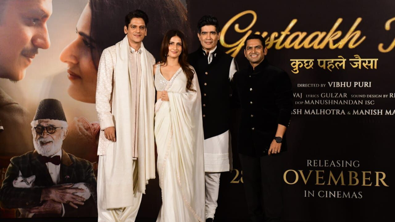 Manish Malhotra debuts as producer with Gustaakh Ishq starring Naseeruddin Shah