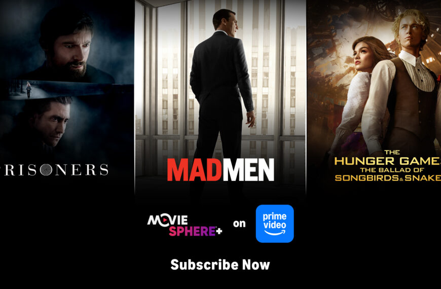 Prime Video Launches Moviesphere+ as an Add-on Subscription, Bringing Hollywood Blockbusters.