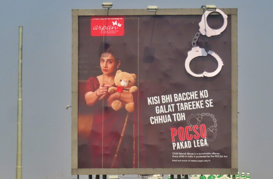 Laqshya Media Group’s Powerful Handcuff Installation in Mumbai for Arpan’s Child…