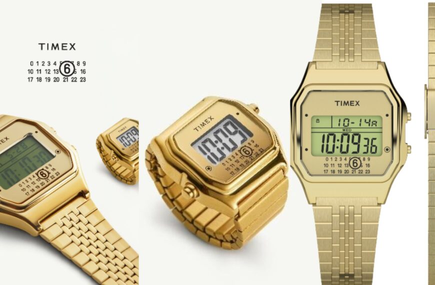 Timex x MM6 Maison Margiela Collection Reimagining Time with Avant-Garde Utility