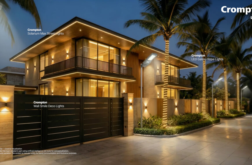 Crompton launches ‘Every Space Bright & Right’ lighting push