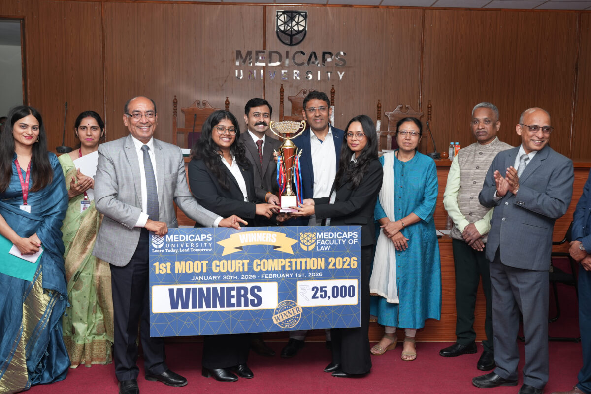 Medicaps University Hosts National Moot Court with NLU Teams
