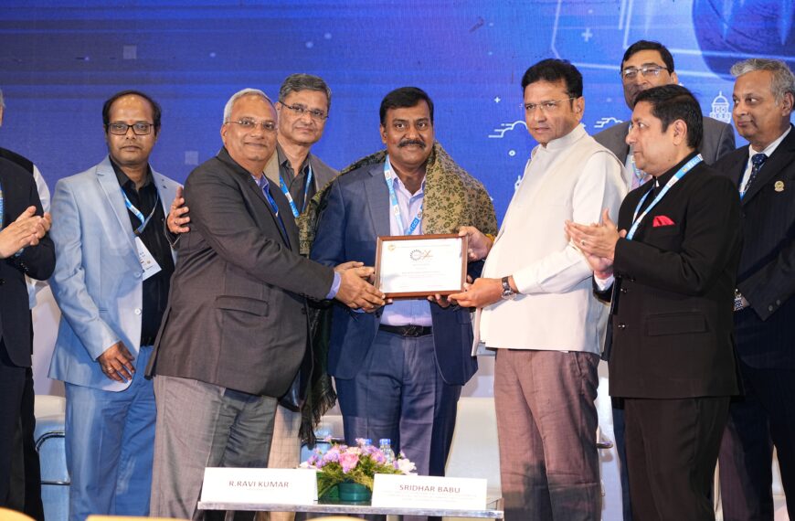 Blue Cloud Softech Solutions at GrowthX 2026; Felicitated by IT Min