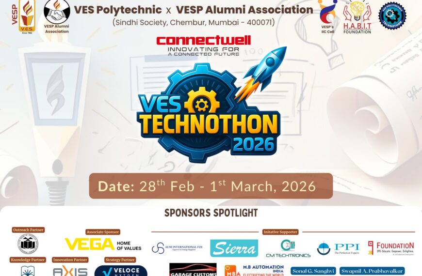 Vivekanand Education Society to Host 4th VES Technothon 2026