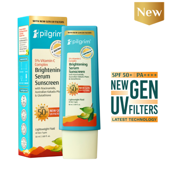 Pilgrim launches India’s 1st  Vitamin C Serum Sunscreen SPF50 PA++++ 