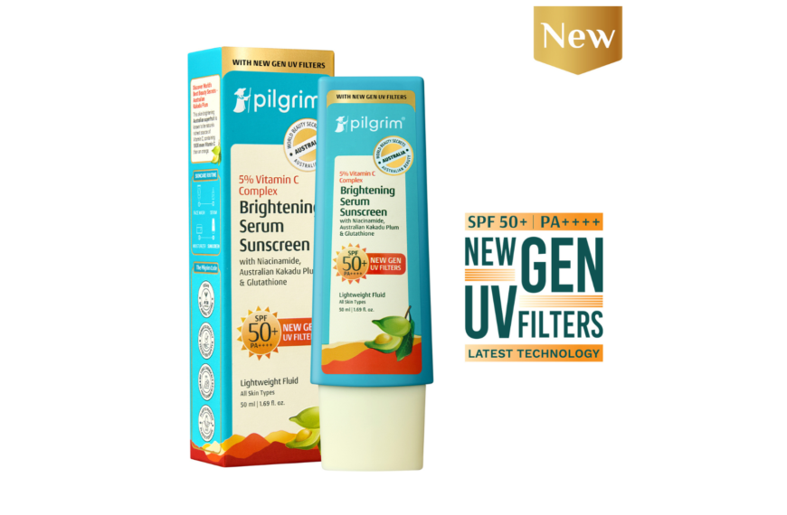 Pilgrim launches India’s 1st  Vitamin C Serum Sunscreen SPF50 PA++++ 