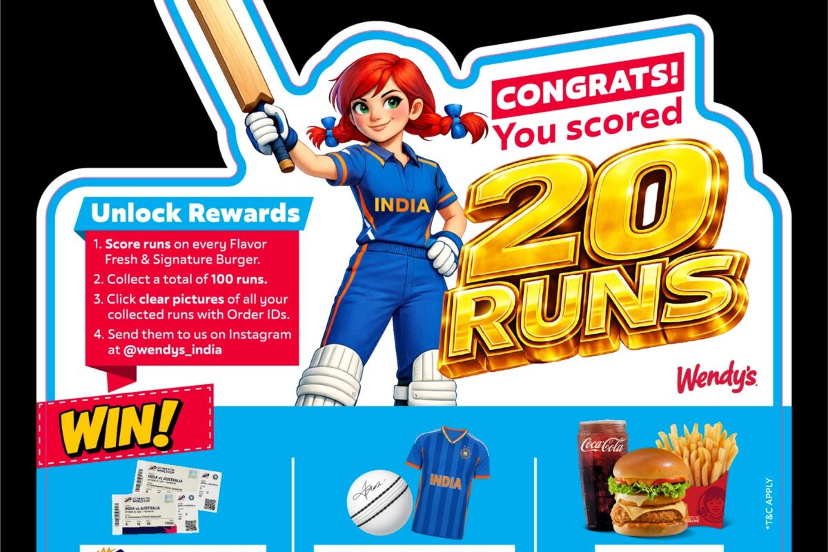 Wendy’s India Partners with Coca-Cola for T20 World Cup Consumer Campaign