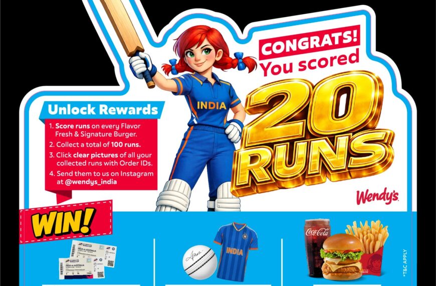 Wendy’s India Partners with Coca-Cola for T20 World Cup Consumer Campaign