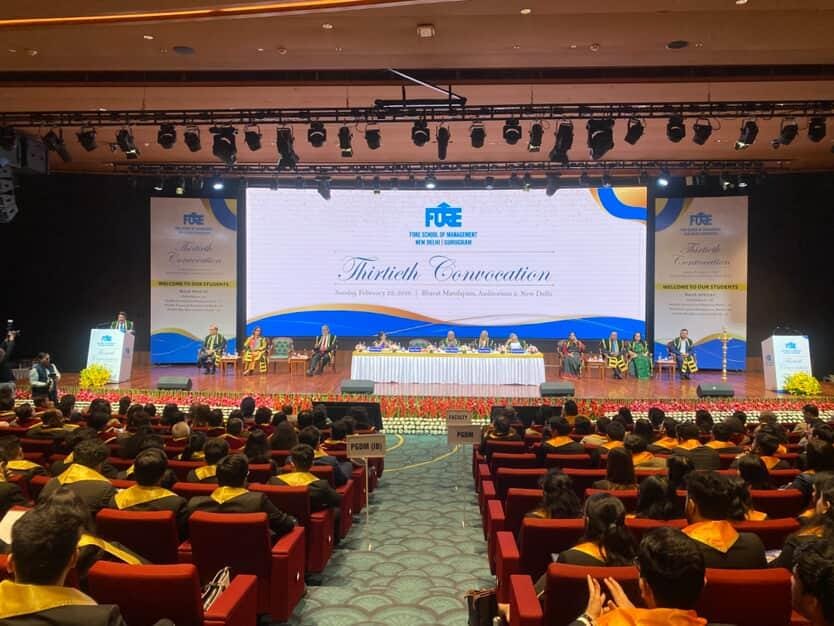 FORE School of Management Marks 30th Convocation Ceremony π