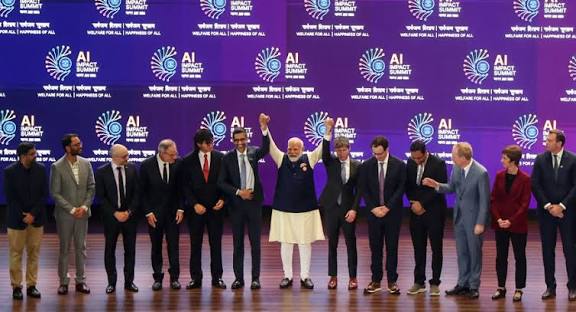 Outfits they wore at AI Impact Summit