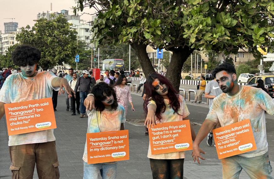 PartySmart Unleashes ‘Holi Zombies’ in Metros for Hangover Check