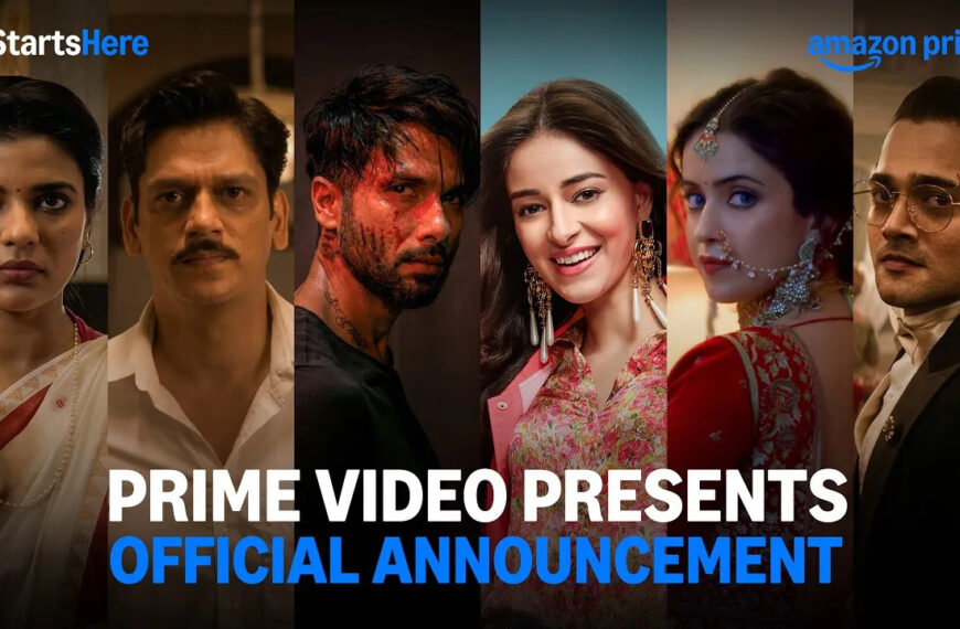 Prime Video unveils its largest 2026 slate of Indian originals across genres