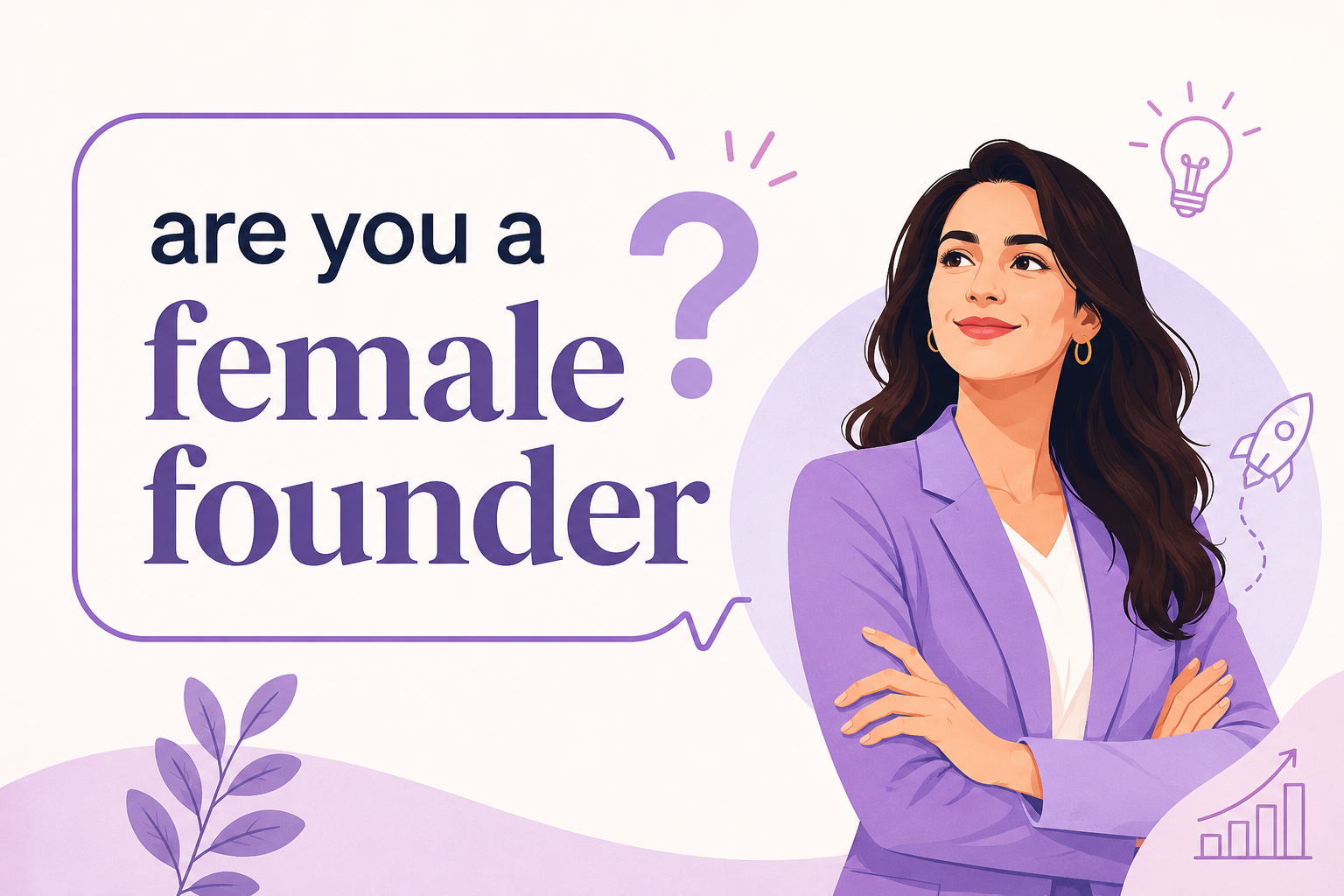 are you a female founder