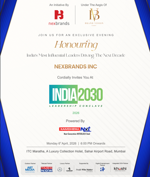 India 2030 Conclave 9th Edition in Mumbai on Future Leadership