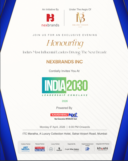 India 2030 Conclave 9th Edition in Mumbai on Future Leadership