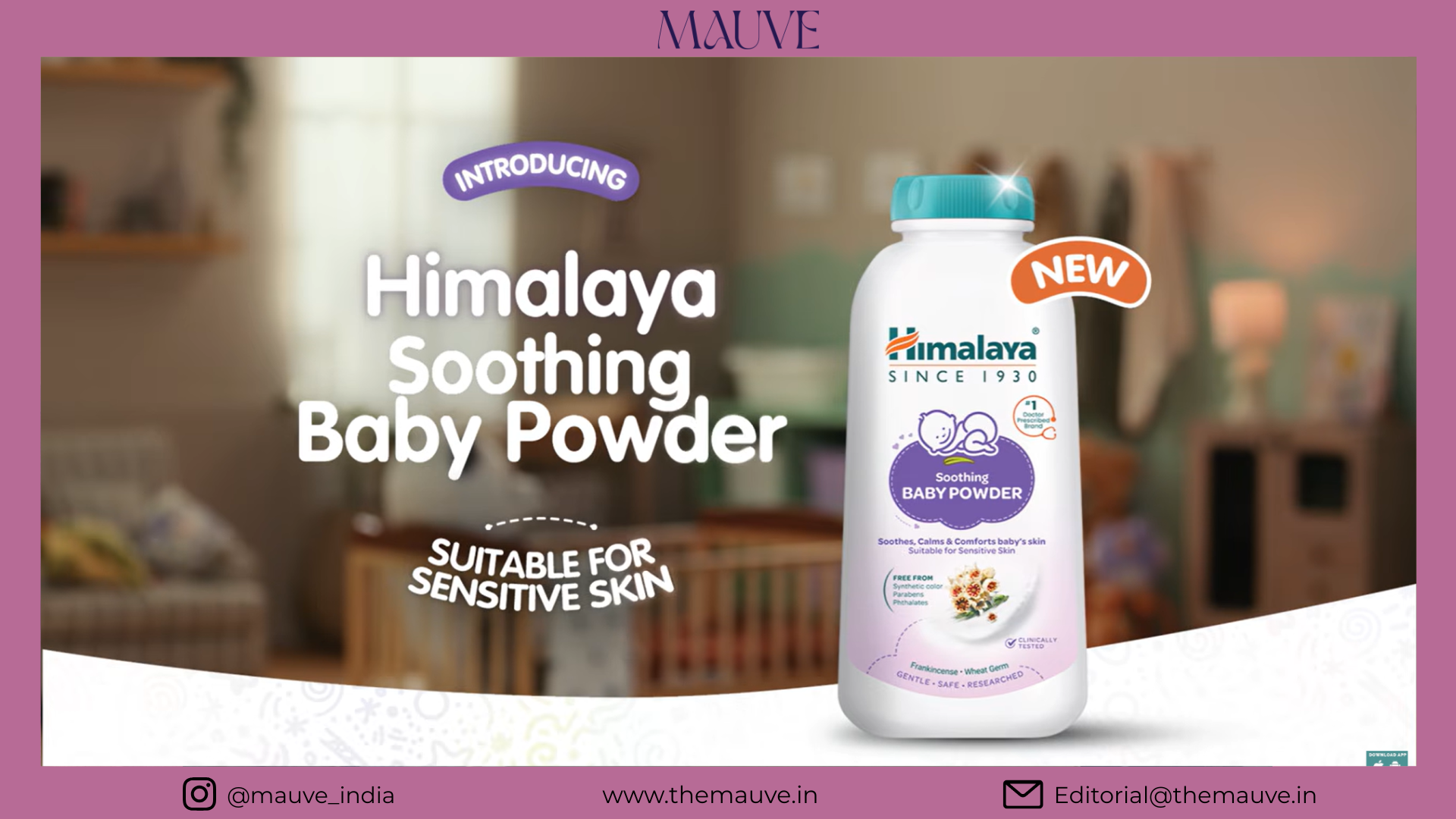 Himalaya BabyCare Launches Soothing Baby Powder