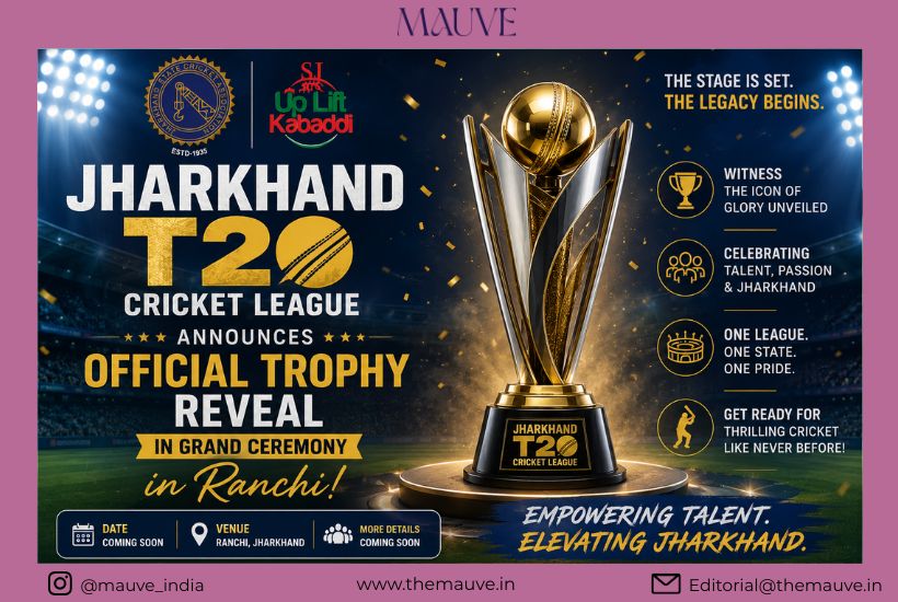Jharkhand T20 League Reveals Trophy in Ranchi