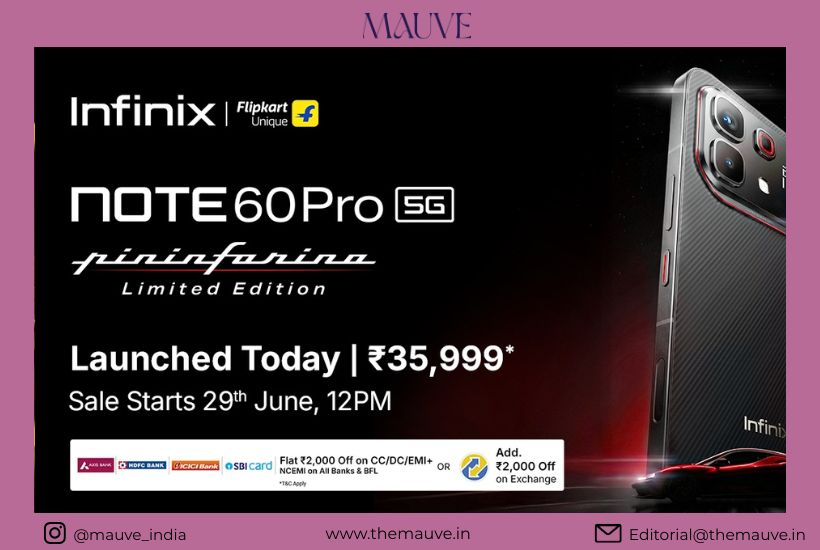 Infinix Launches NOTE 60 Pro Pininfarina Edition in India