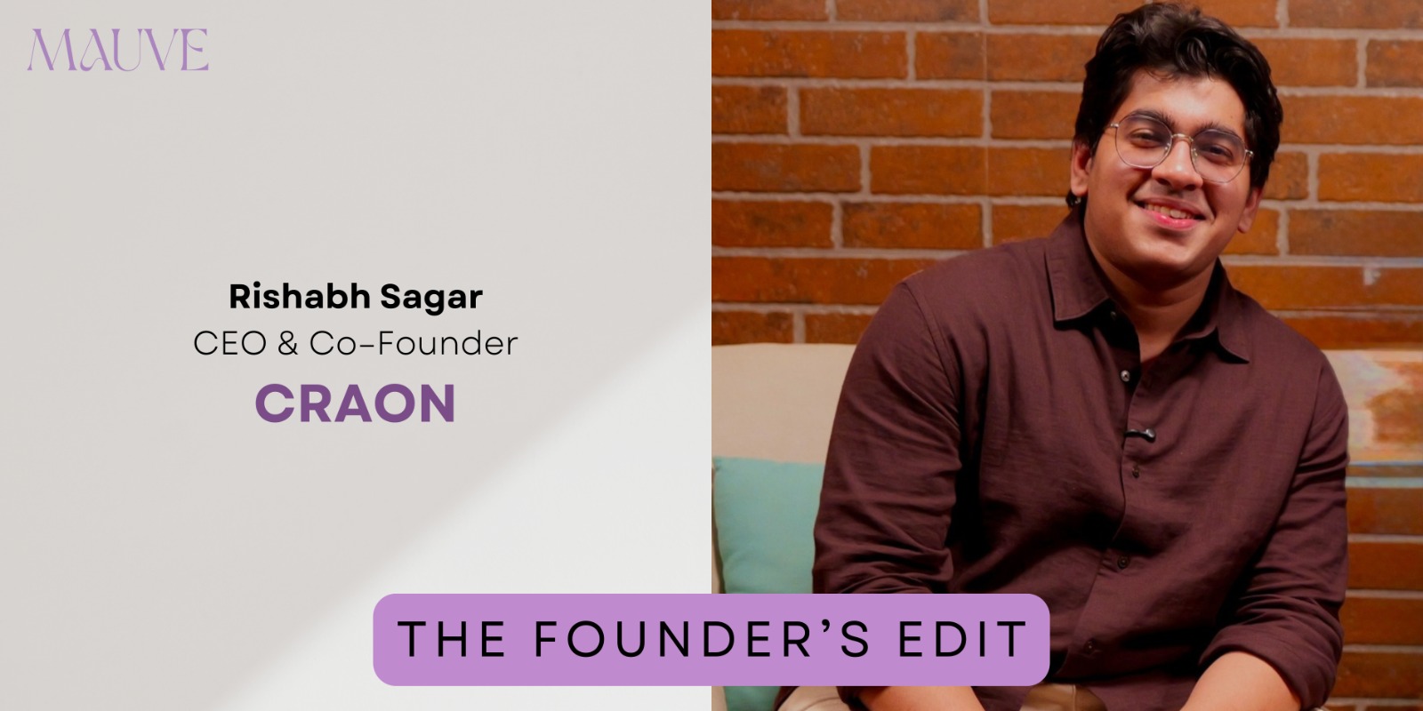 The Founder Edit: Rishabh Sagar, CEO & Co-Founder of&hellip;