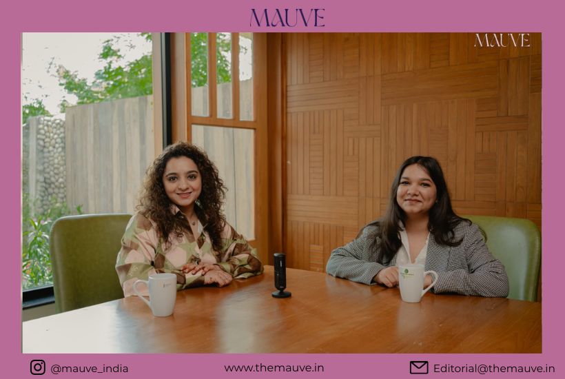 Aayushi Jain, founder of Aayushi Jain Label, featured on Happened Over Coffee by The Mauve.