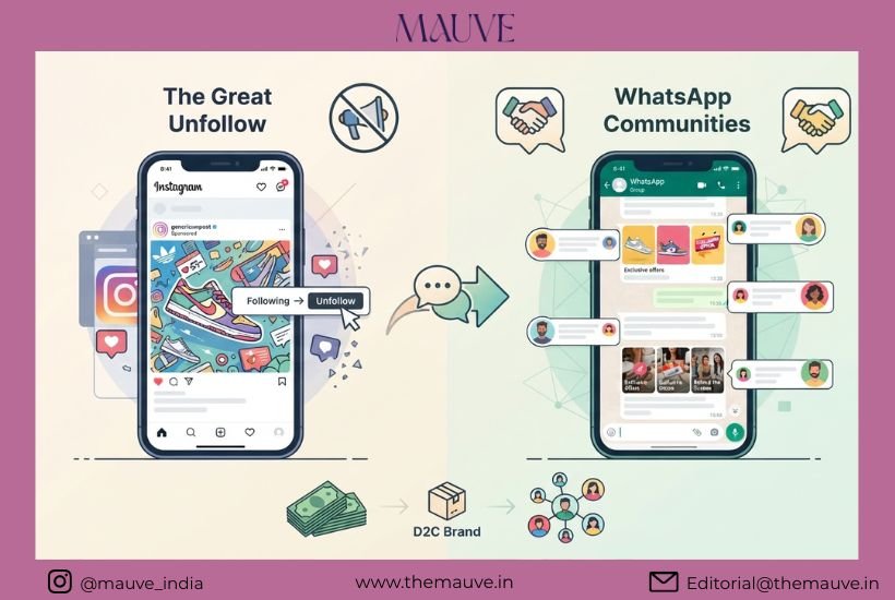 The Great Unfollow: Why D2C Brands Are Trading Instagram Ads for WhatsApp Communities