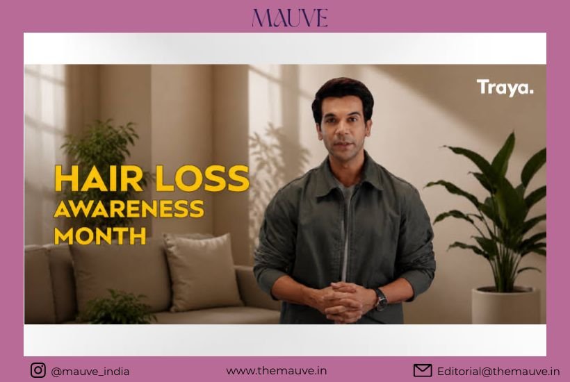 Rajkummar Rao Traya hair loss campaign