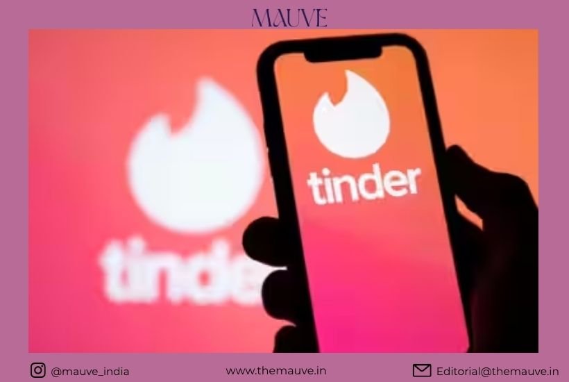 Young Indian couple exploring a city while using a dating app’s Passport Mode