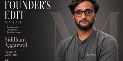 Siddhant Aggarwal, Founder of Luxid Tech, on spatial computing, AR wearables, deep tech and his vision to make complex information accessible to every skilled Indian.